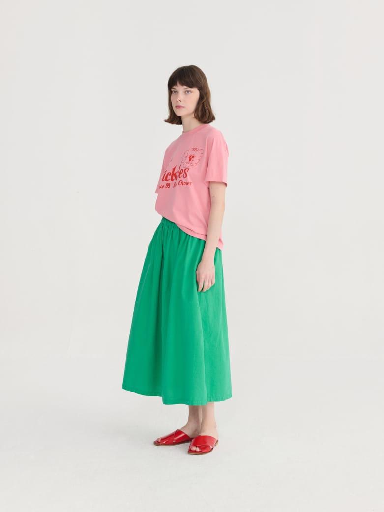 Bobo Choses The Dog Pickles Fitted T-shirt Damen pink